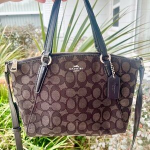 Project: Coach Brown Signature Crossbody Bag